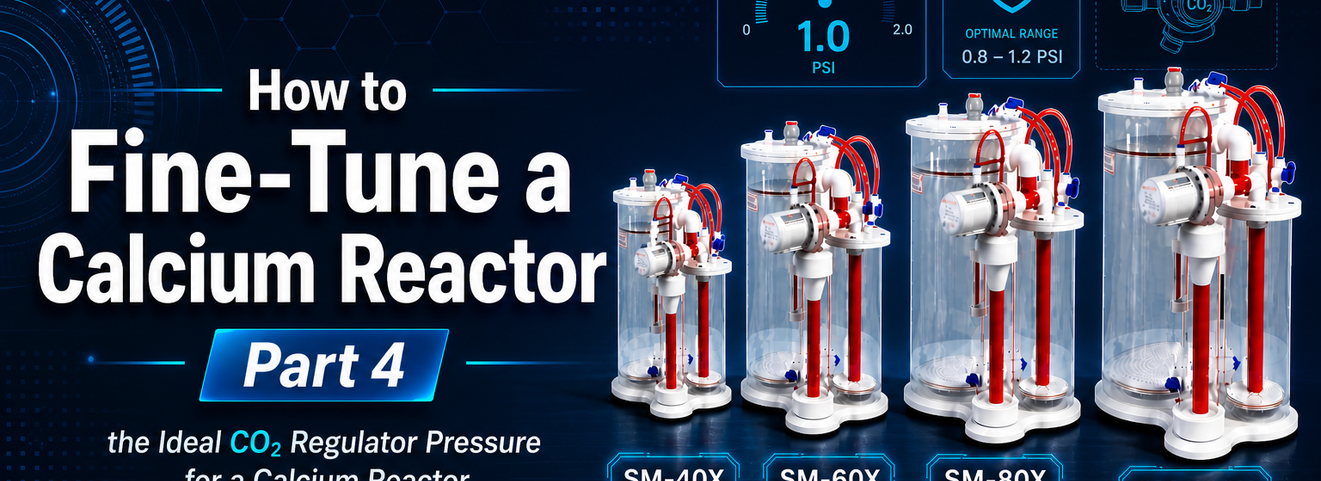 🌊 How to Fine-Tune a Calcium Reactor Part 4 - the Ideal CO₂ Regulator Pressure for a Calcium Reactor