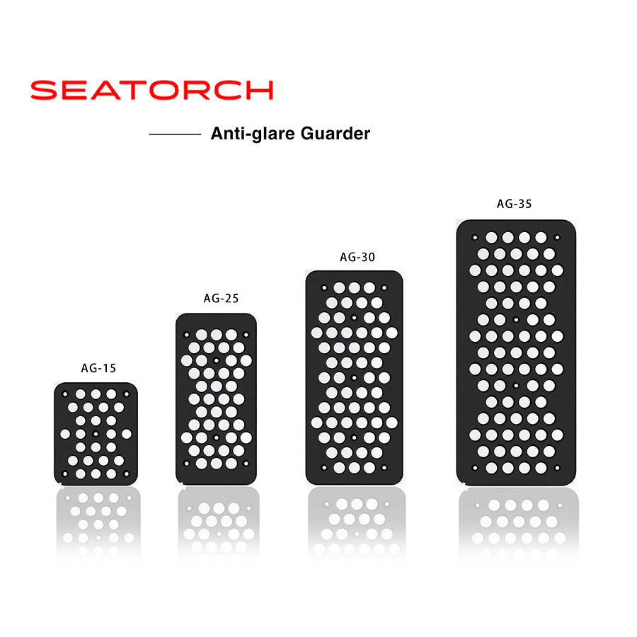 Anti-Glare Guarder, aquarium light shade, reef light glare reduction, LED aquarium light shield, reef tank anti glare, marine aquarium light accessory, aquarium light diffuser, coral viewing enhancement, reef aquarium lighting accessory, LED light guard for aquarium