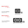 Anti-Glare Guarder, aquarium light shade, reef light glare reduction, LED aquarium light shield, reef tank anti glare, marine aquarium light accessory, aquarium light diffuser, coral viewing enhancement, reef aquarium lighting accessory, LED light guard for aquarium