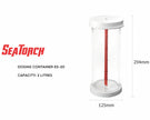 PVC dosing container for reef aquarium dosing system
aquarium dosing reservoir for calcium and alkalinity
Seatorch dosing container for marine aquarium
reef tank dosing solution storage container
automated dosing pump reservoir for saltwater aquarium
clear graduated aquarium dosing container PVC design
reef aquarium supplement dosing container
dosing reservoir with sediment reducing suction line
marine aquarium dosing storage cylinder
reef tank dosing container with measurement markings