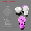 ABS coral frag plug
Durable frag plug
Coral fragging supplies
SPS frag plug
Reef coral propagation
Coral mounting base
Aquarium coral plug
Fragging accessories
Coral frag holder
Reef aquascaping accessories