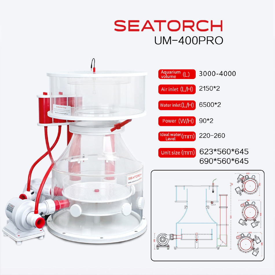 Ultra-Marine Smart DC Protein Skimmer UM-400PRO
