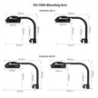 aquarium light mounting arm, reef tank light bracket, LM25 Pro mounting system, aquarium LED light holder, rimless tank light mount, marine aquarium lighting accessory, Seatorch mounting arm, reef aquarium light support, Ecotech marine Radion compatible