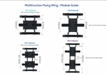 SeaTorch Aquarium Light Mount – FW-B Long Wing Module